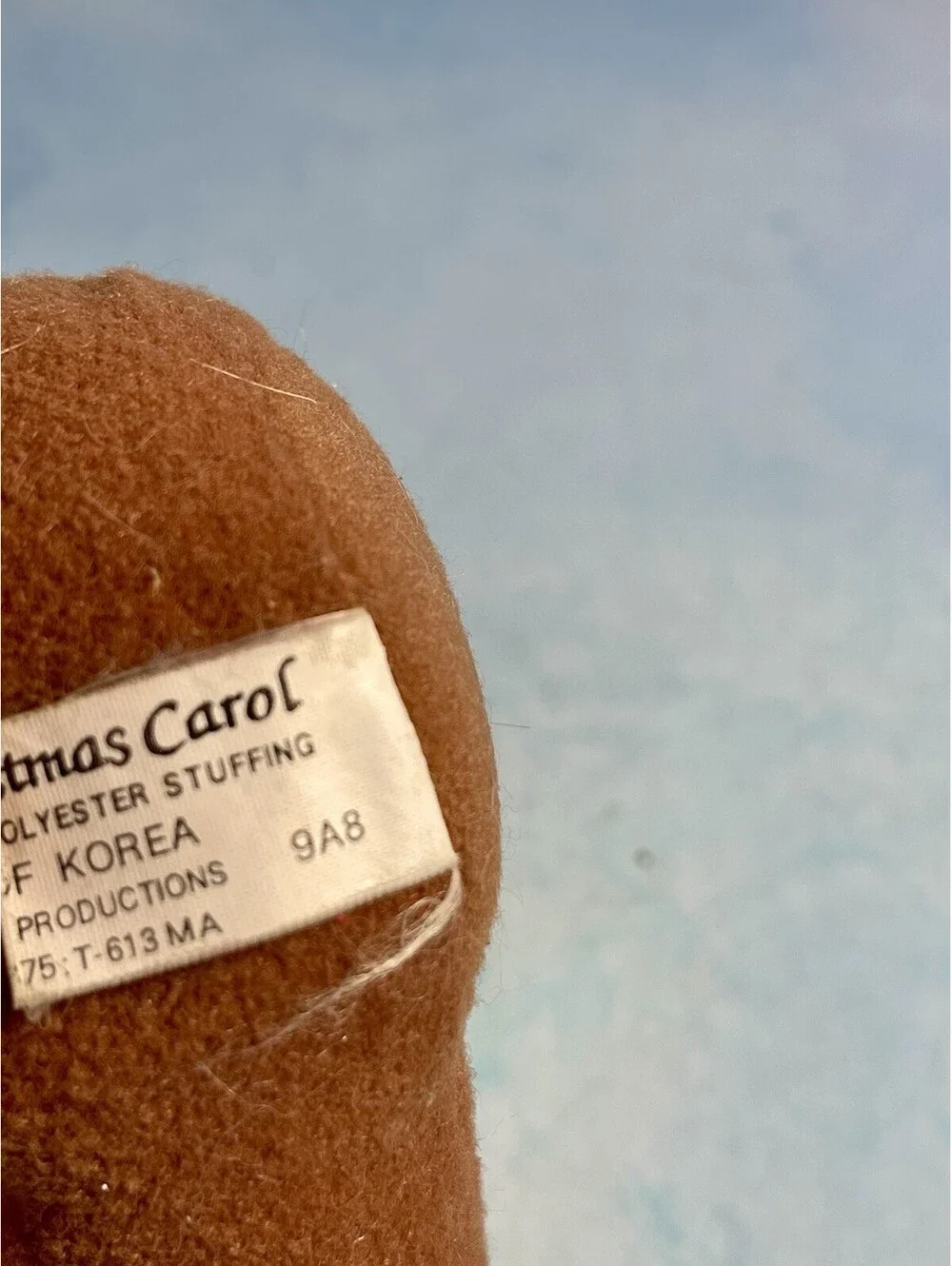 Vintage Mickey Mouse Christmas Carol Plush Doll Holiday Stuffed Toy Disney 8